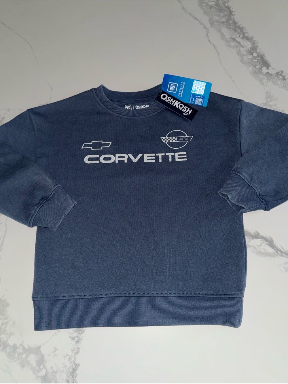OshKosh Boys Corvette Pullover Sweatshirt Size 6